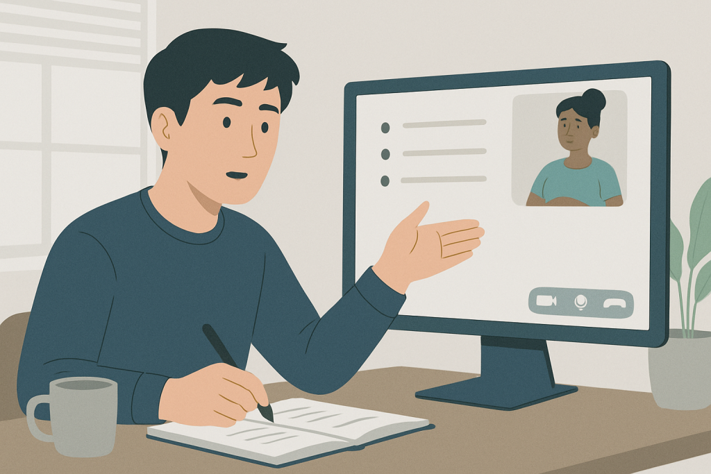 リモートワークでも積極的にアイデアを共有するチームメンバー